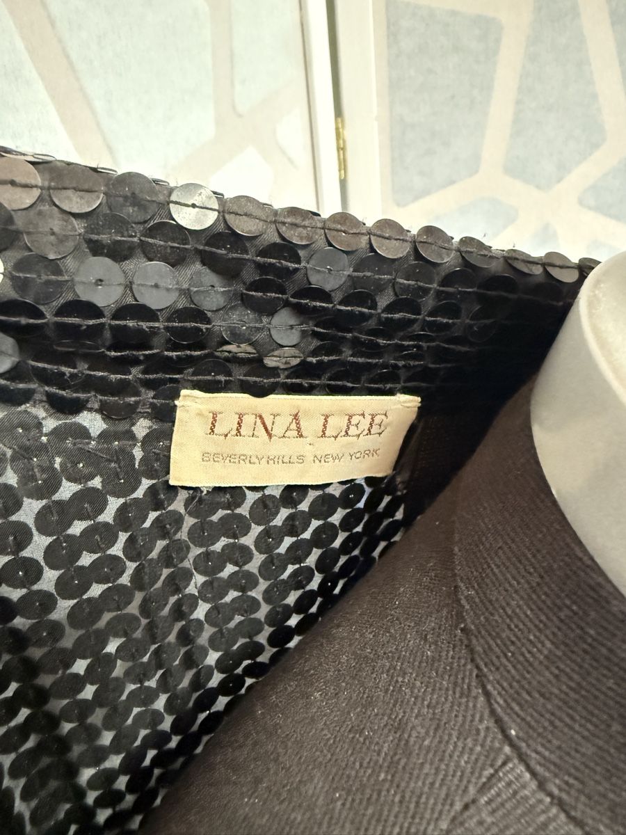 Giacche: Vintage Black sequin jacket. M/L – Nuovo (secondo la descrizione) da Grund b. Gstaad venduto da PlageNeige 5