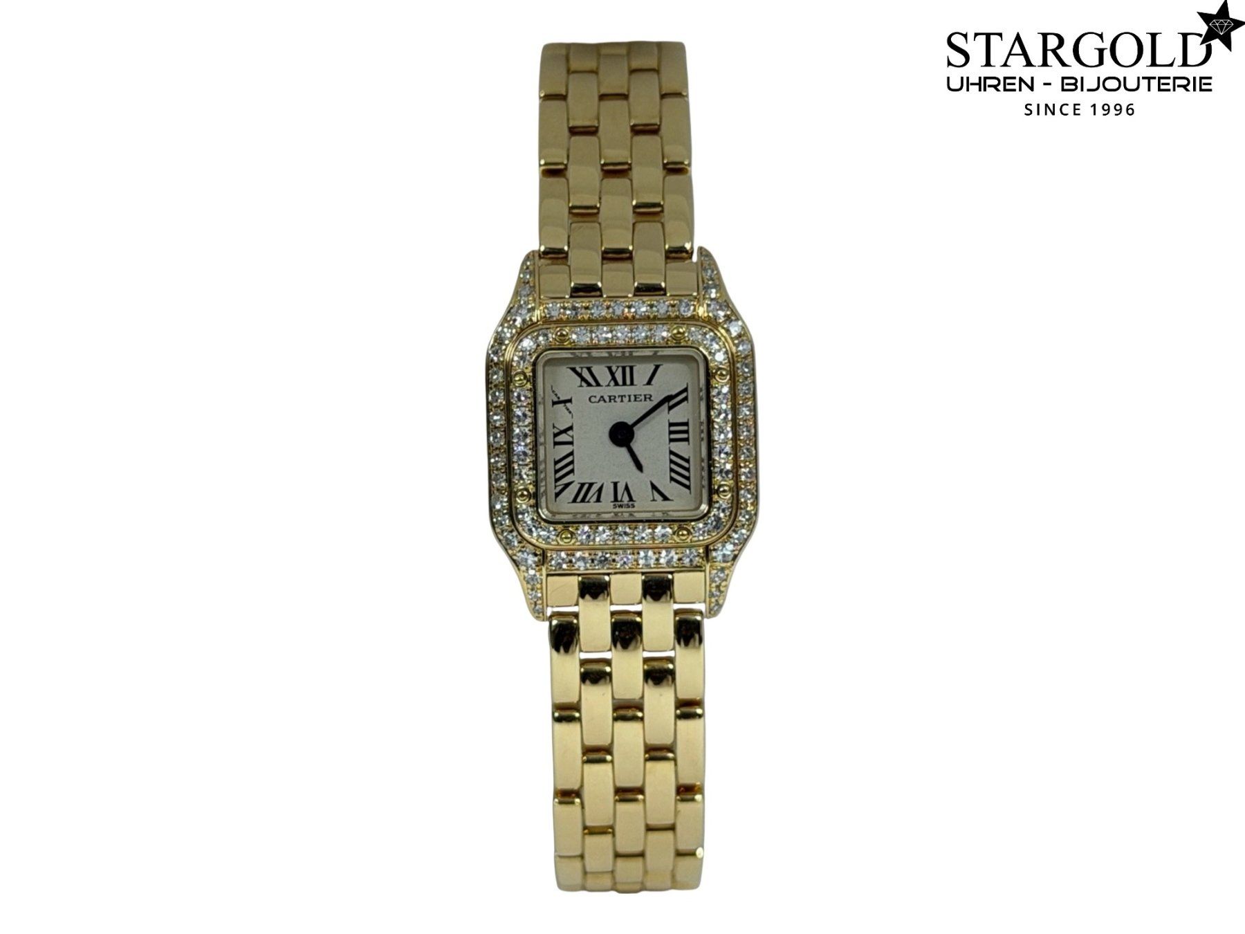 Cartier Orologi: Cartier Panthère Mini mit Diamanten - WF314 – Usato da Zürich venduto da Stargold-Uhren
