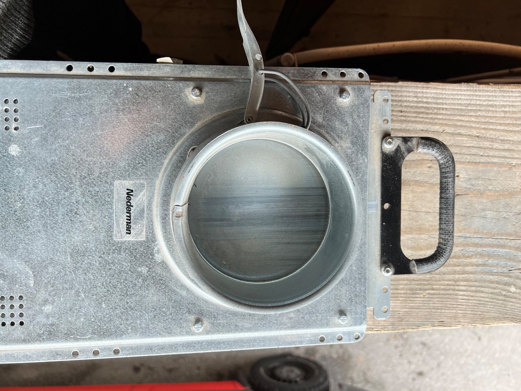 Altro per industria metallurgica: Nederman Blastgate Absperrschieber Absauganlage 125mm – Usato da Tafers venduto da JP911 1