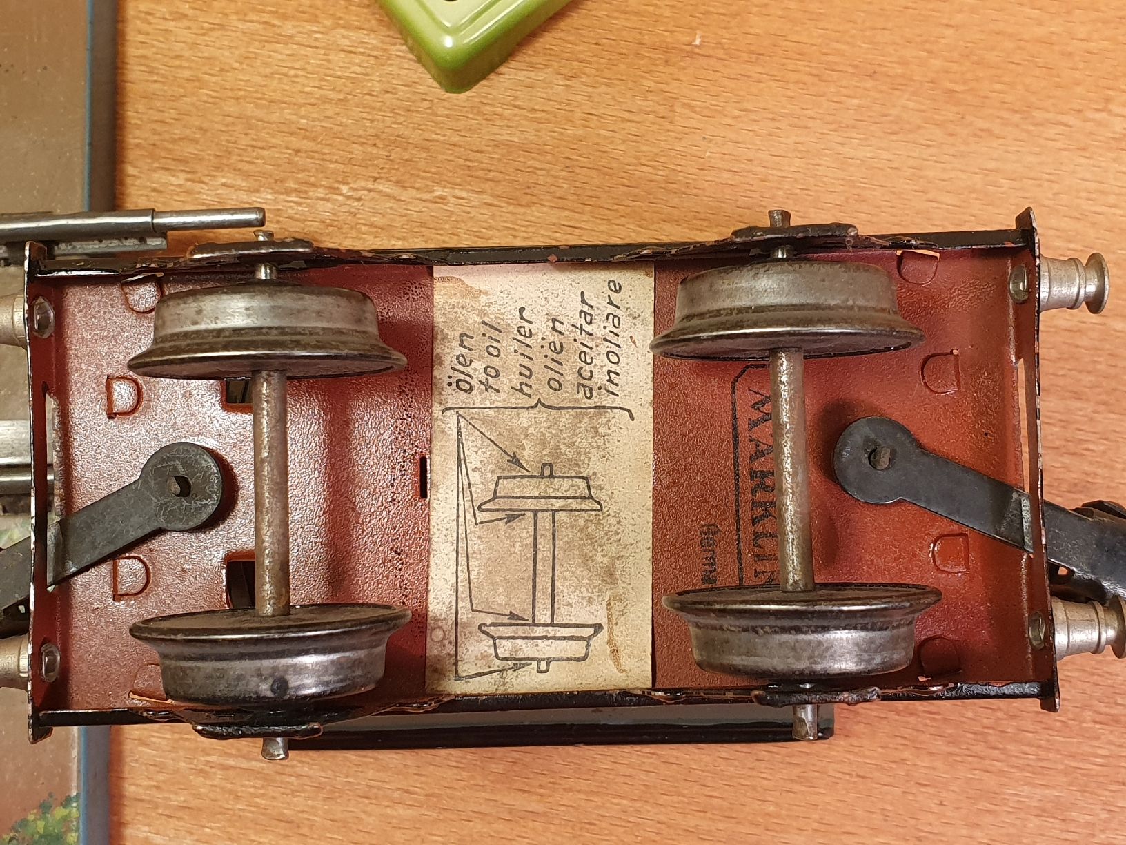 Märklin Modelleisenbahnen: Antike Märklin Kipplore, Schranke und Läutewerk – Gebraucht aus Riehen von Sandra184 5