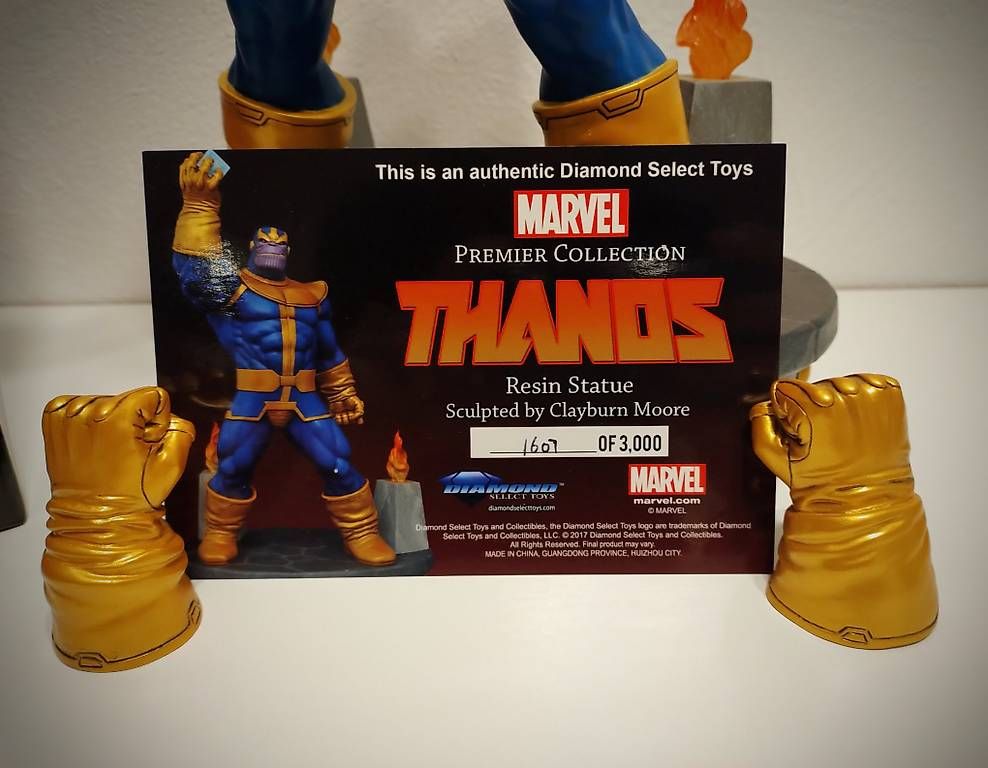 Marvel Statuette: Thanos Statue Diamond Select Marvel – Usato da Ormalingen venduto da Rune86 2