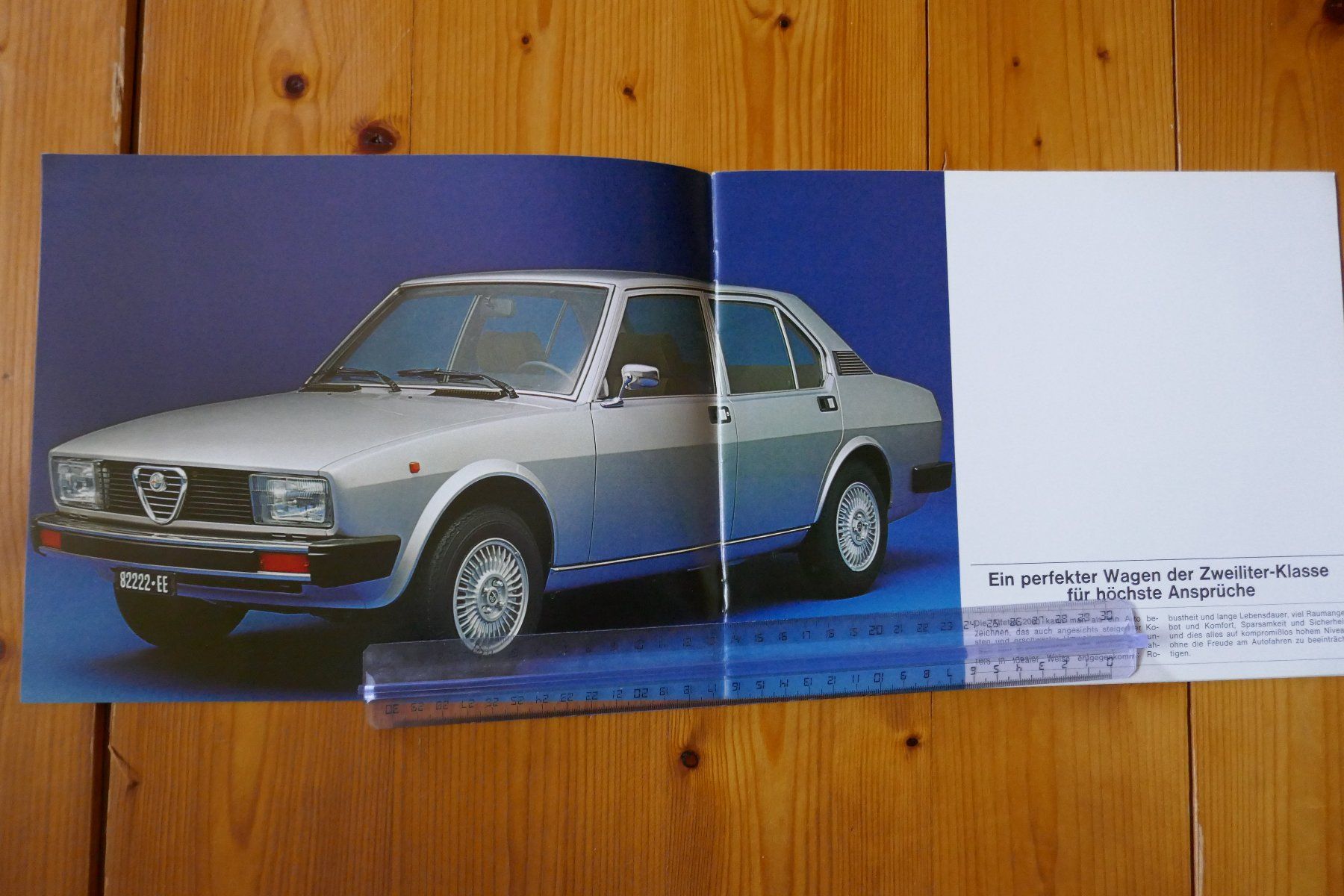 Alfa Romeo Documents: Alfetta  2000   Originalprospekt – D'occasion à Madiswil par ML911