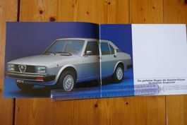 Alfetta  2000   Originalprospekt