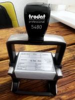 Trodat Professional 5480 Kontierungsstempel mit Datum