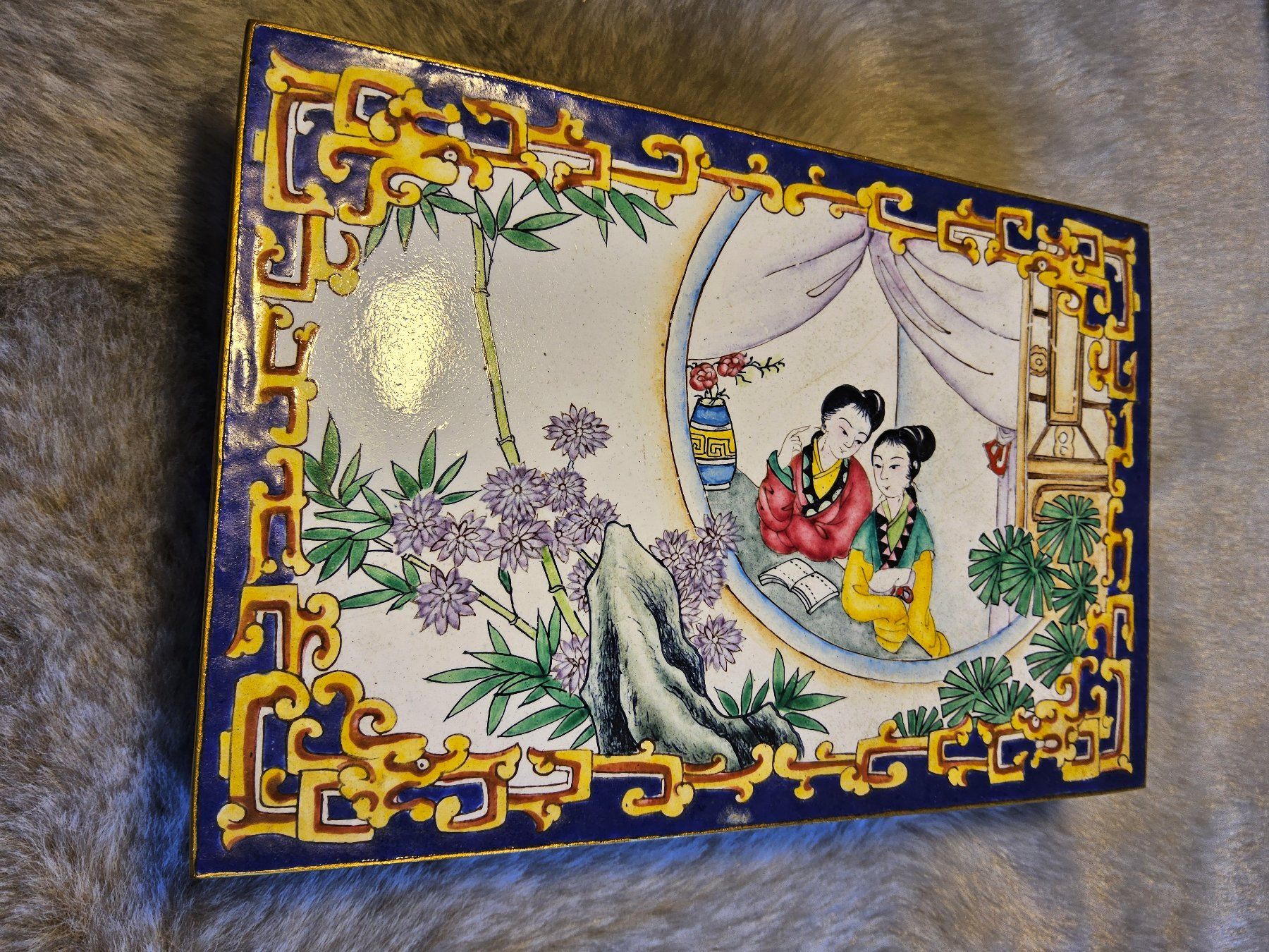 Dosen: Antike perfekte Canton Email Dose China, ca 1920 – Gebraucht aus Zürich von SciTec 5