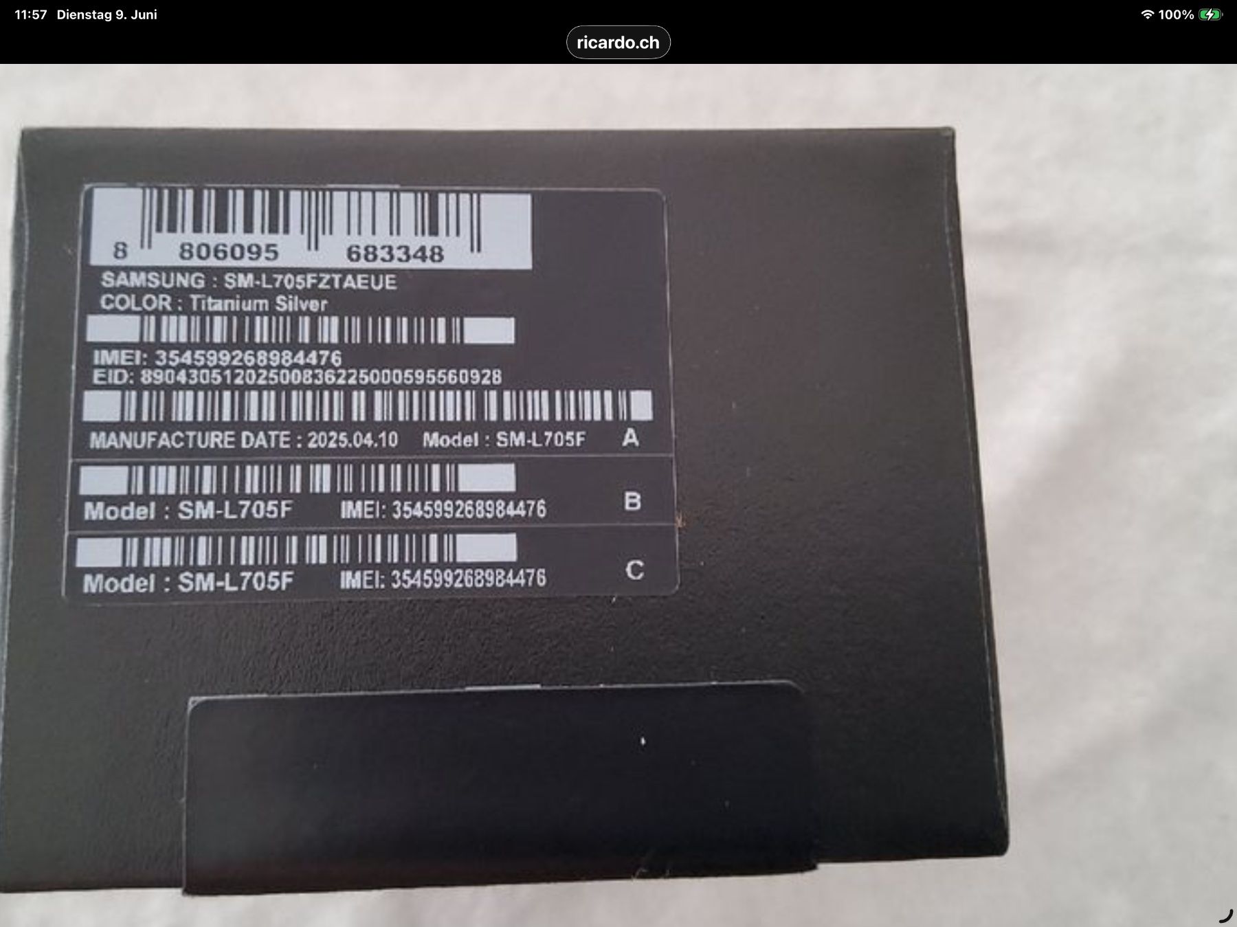 Samsung Smartwatch: Defekte Samsung Galaxy Ultra 2025 – Difettoso da Gerlafingen venduto da Chrigu73 4