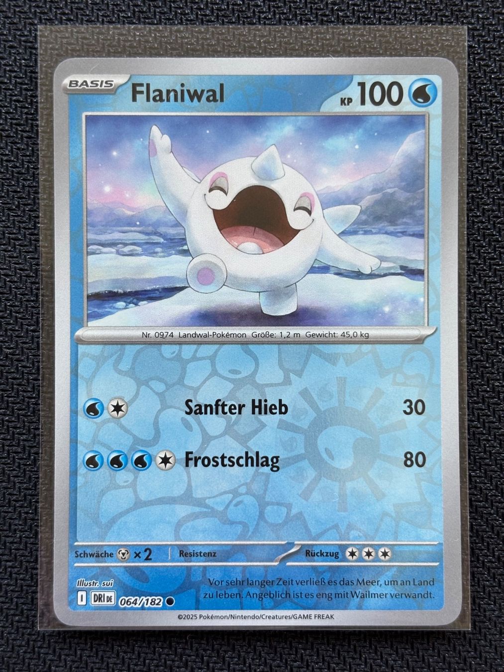 Pokémon Carte collezionabili: Flaniwal (DRI 064) Reverse Holo - Ewige Rivalen - DE – Nuovo (secondo la descrizione) da Hergiswil NW venduto da Feybyen