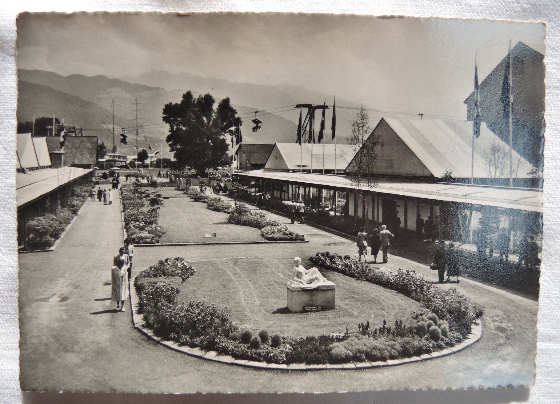 Ansichtskarten: Ansichtskarte KABA Ausstellung Thun 1949 – Gebraucht aus Niederried b. Kallnach von hanatim