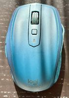 Logitech Maus  blau
