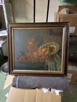 Ölgemälde Stillleben H. Naef St. Gallen datiert 1921
