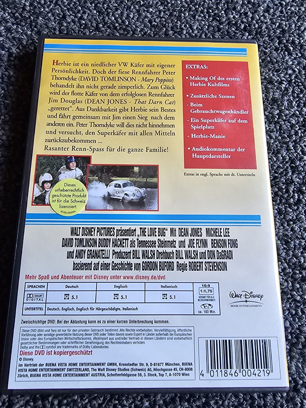 Alle DVDs: DVD Ein Toller Käfer (22165) – Gebraucht aus Ruswil von jan_bxl5 1