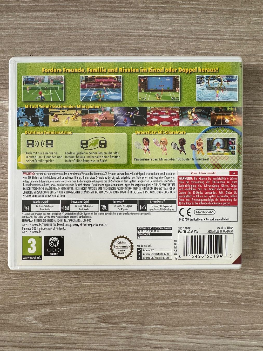 Giochi: Nintendo 3DS - Mario Tennis Open – Usato da Biel/Bienne venduto da noarech. 2