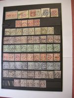 SCHÖNES LOT ZIFFER AB 20.III.83. FARBVARIANTEN 10 ROT+15 Vio