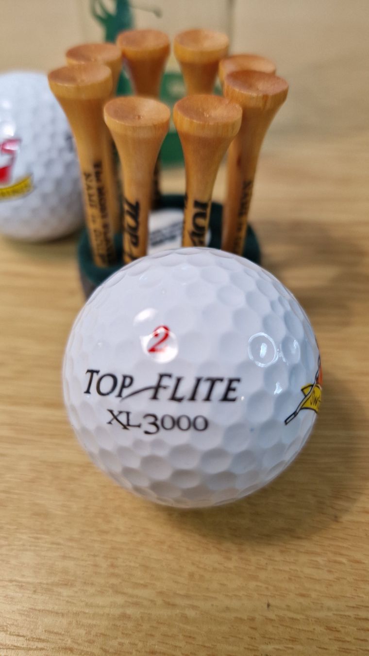Palloni: Golfbälle Switzerland mit Tees – Nuovo e nell'imballaggio originale da Weisslingen venduto da and-lo73 1