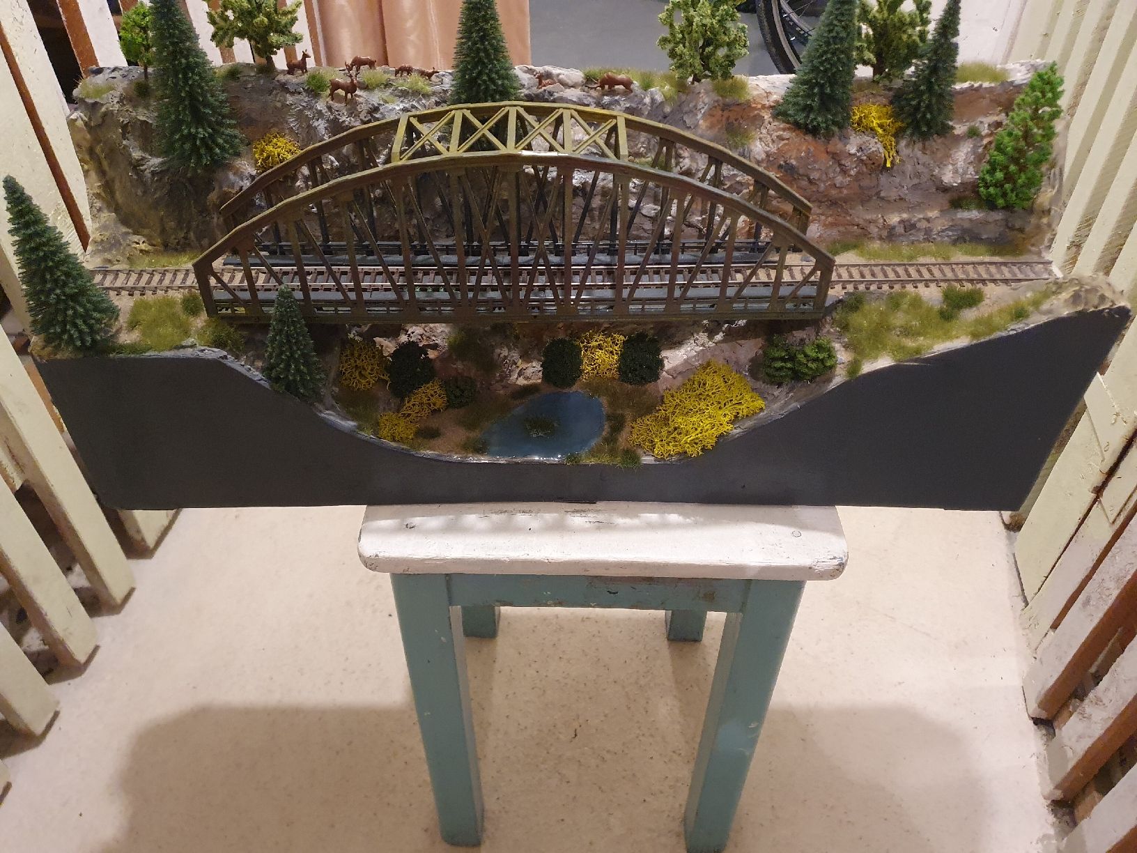 Modellini di ferrovie: DIORAMA Modelleisenbahn – Usato da Belp venduto da Liacheyenne