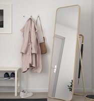 Grand miroir sur pied IKEA IKORNNES (Frêne) - 52x167 cm