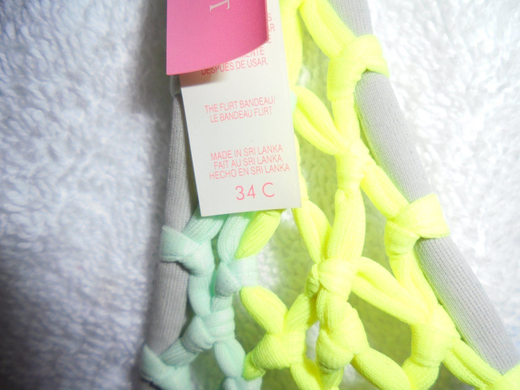 Victoria's Secret Badekleider & Bikinis: VICTORIA'S SECRET BIKINI-OBERTEIL 75 C – Neu und originalverpackt aus Aarau Rohr von PinkSchwein 5