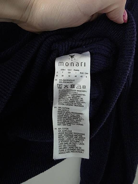 Monari Maglioni & Felpe: Monari Strickpullover lila Gr. 36 – Usato da Frümsen venduto da mar_7jzg 2