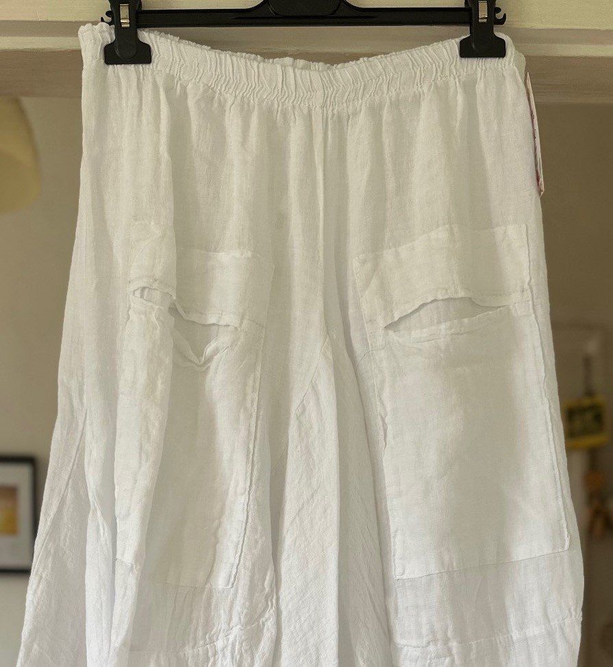 Pantaloni: SAROUEL PANTS EN LIN! M – Nuovo e nell'imballaggio originale da Locarno venduto da NicoNion 3