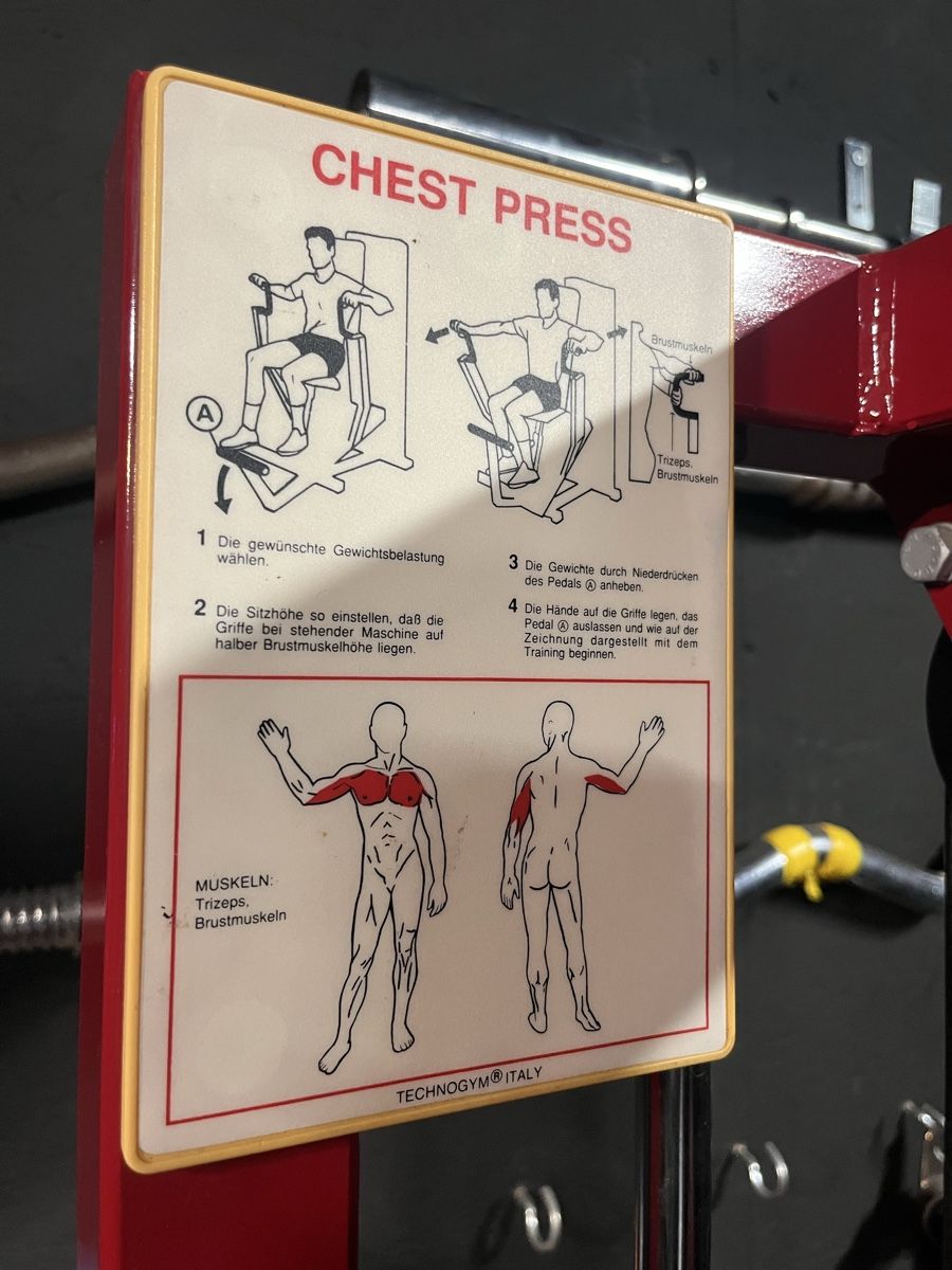 Technogym Hometrainer: Technogym Brustpresse – Gebraucht aus Mühleberg von Gilles.elias 3