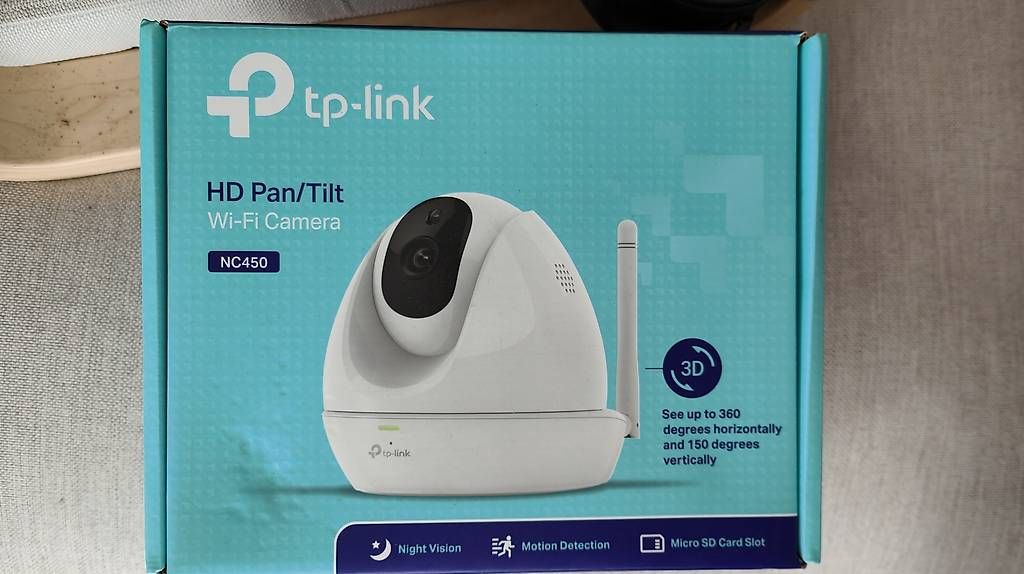 Videocamere: TP-Link NC450 HD Pan/Tilt Wi-Fi Security Camera – Usato da Bülach venduto da lau_zd5m