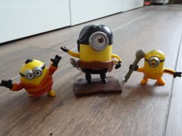 Figurines Minions  - Set de 3