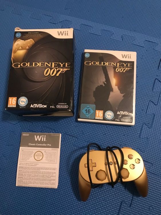 Goldeneye 007 inklusive goldigem Controller Nintendo Wii Kaufen auf Ricardo