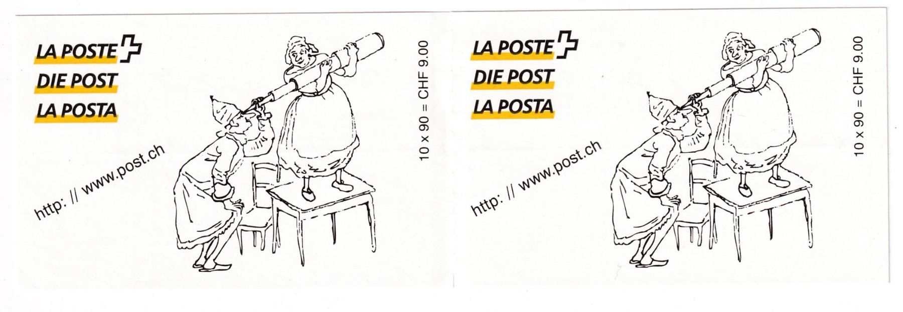 Tutti i francobolli: Briefmarken  Heftchen Schweiz 1999 gestempelt – Nuovo (secondo la descrizione) da Neuchâtel venduto da karlpierrino 1