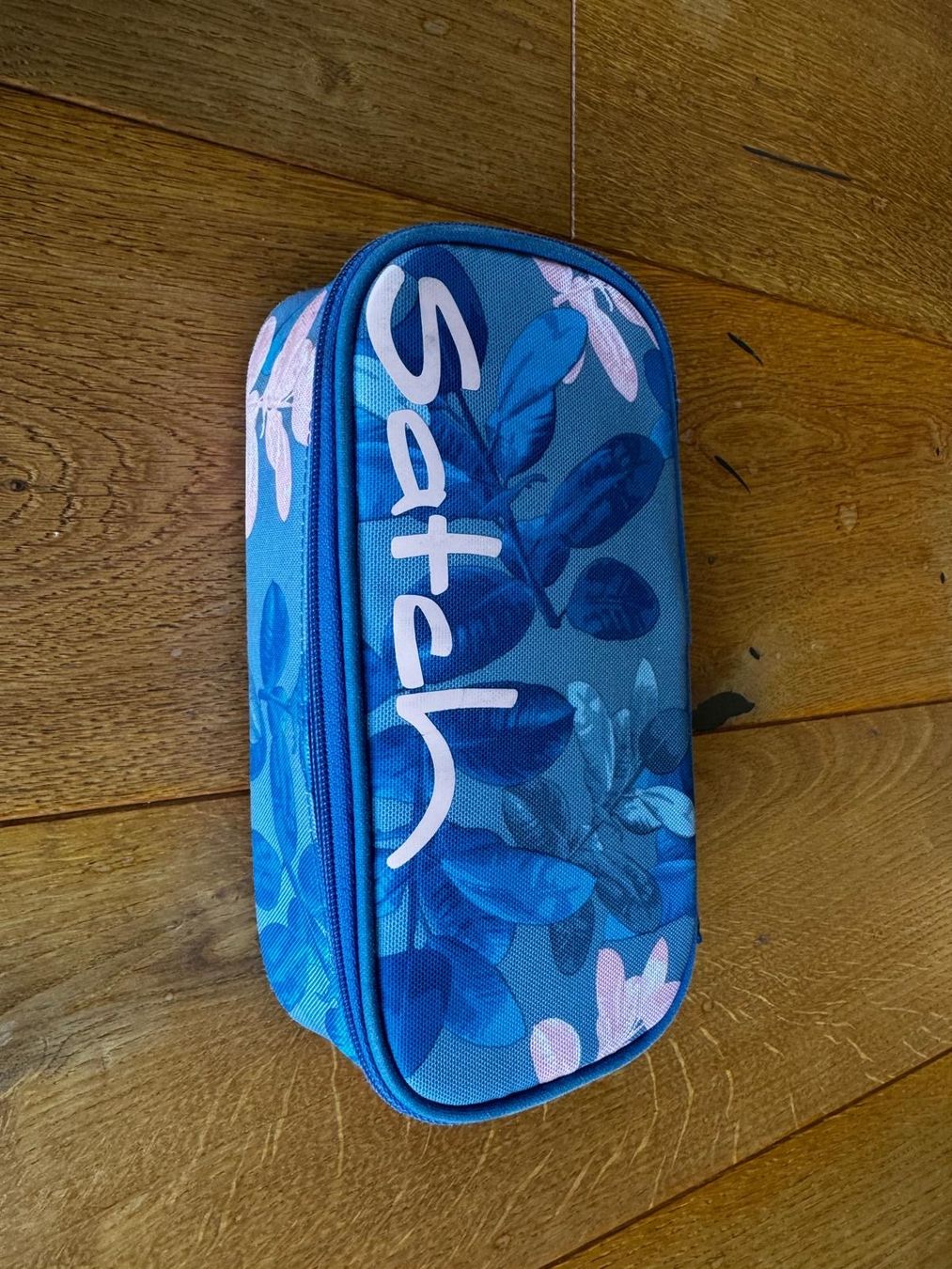 Satch Rucksäcke: Rucksack Satch blau floral Muster – Gebraucht aus Hagendorn von Fastrider6 2