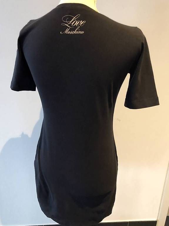 Moschino Vestiti: Robe Love Moschino noire taille 38 Fr – Usato da Lausanne venduto da Flo1006 2