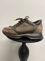 Hogan Interactiv Sneaker aus Wildleder 38 braun Leder