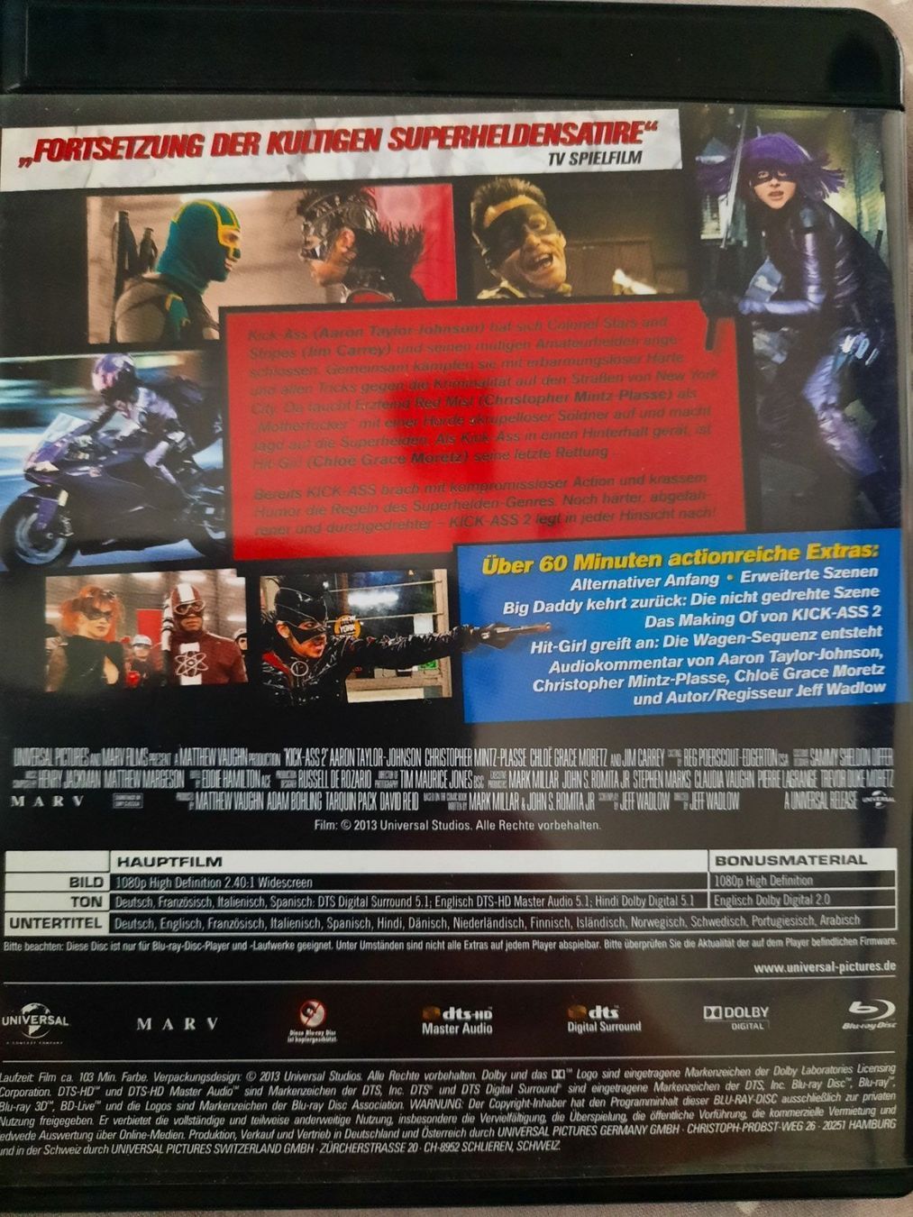 Tutti i DVDs: Blu-ray Kick-Ass 2 – Usato da Eiken venduto da Lashar 1