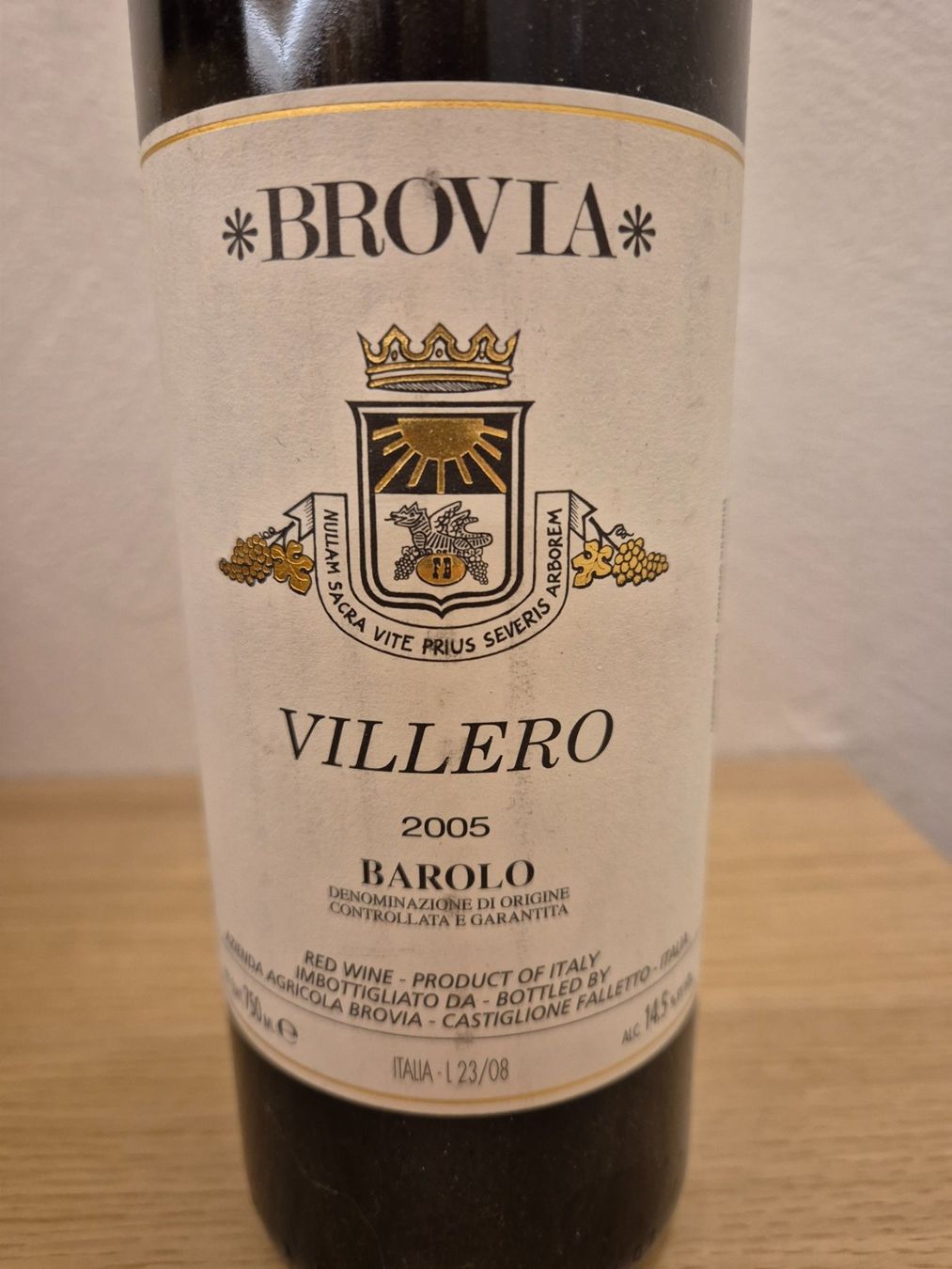 Vino: Barolo Villero 2005 - Brovia – Usato da Dinhard venduto da jacuzzy