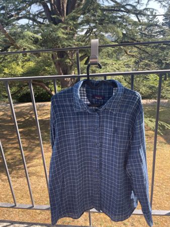 US Polo Assn Hemden blau kariert Grösse unbekannt