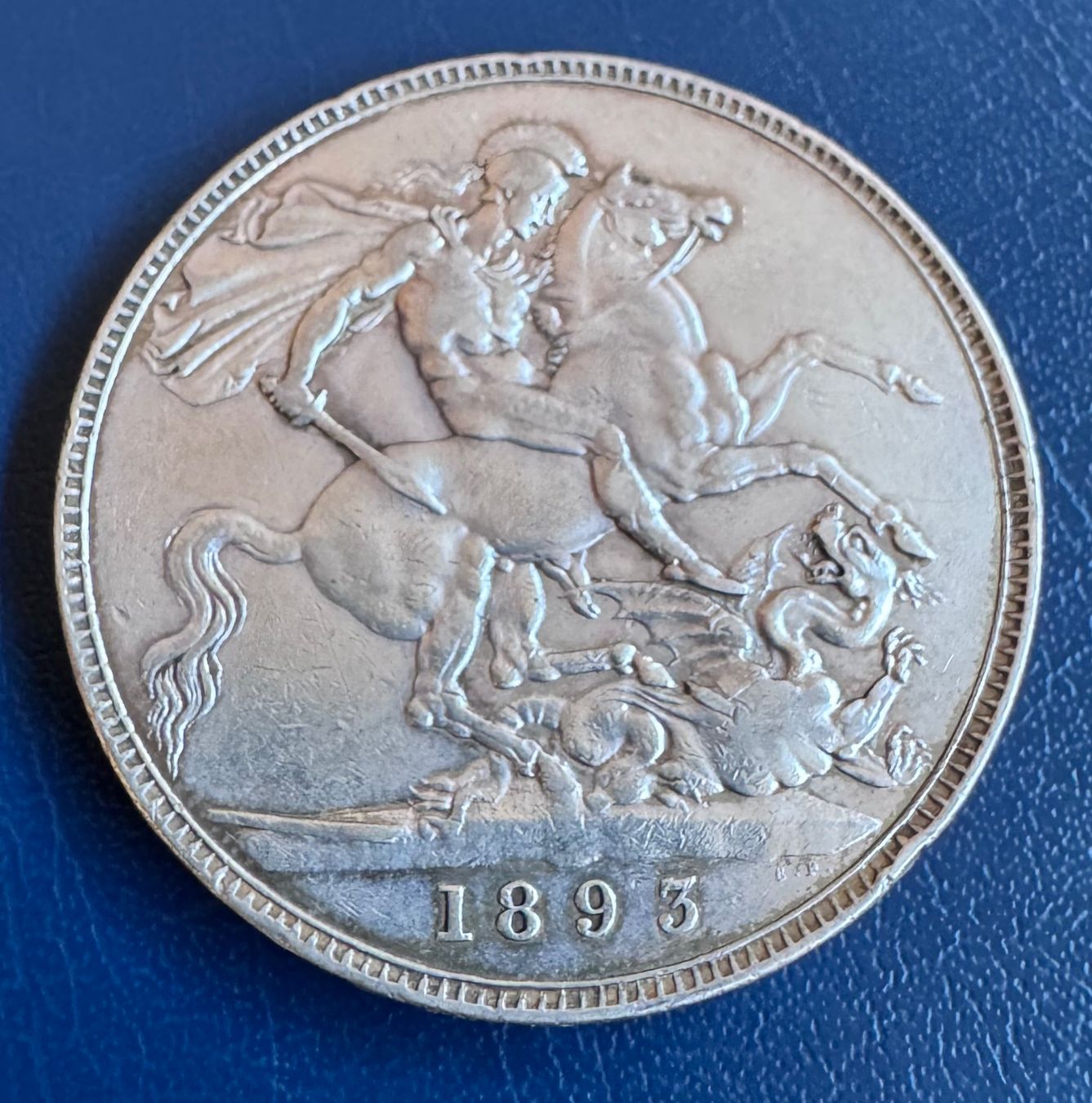 Alle Münzen: U.K. 1 Krone 1893 Victoria Silber – Gebraucht aus Ebikon von Dmasterx 2
