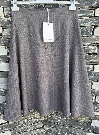Pinstripe skirt 