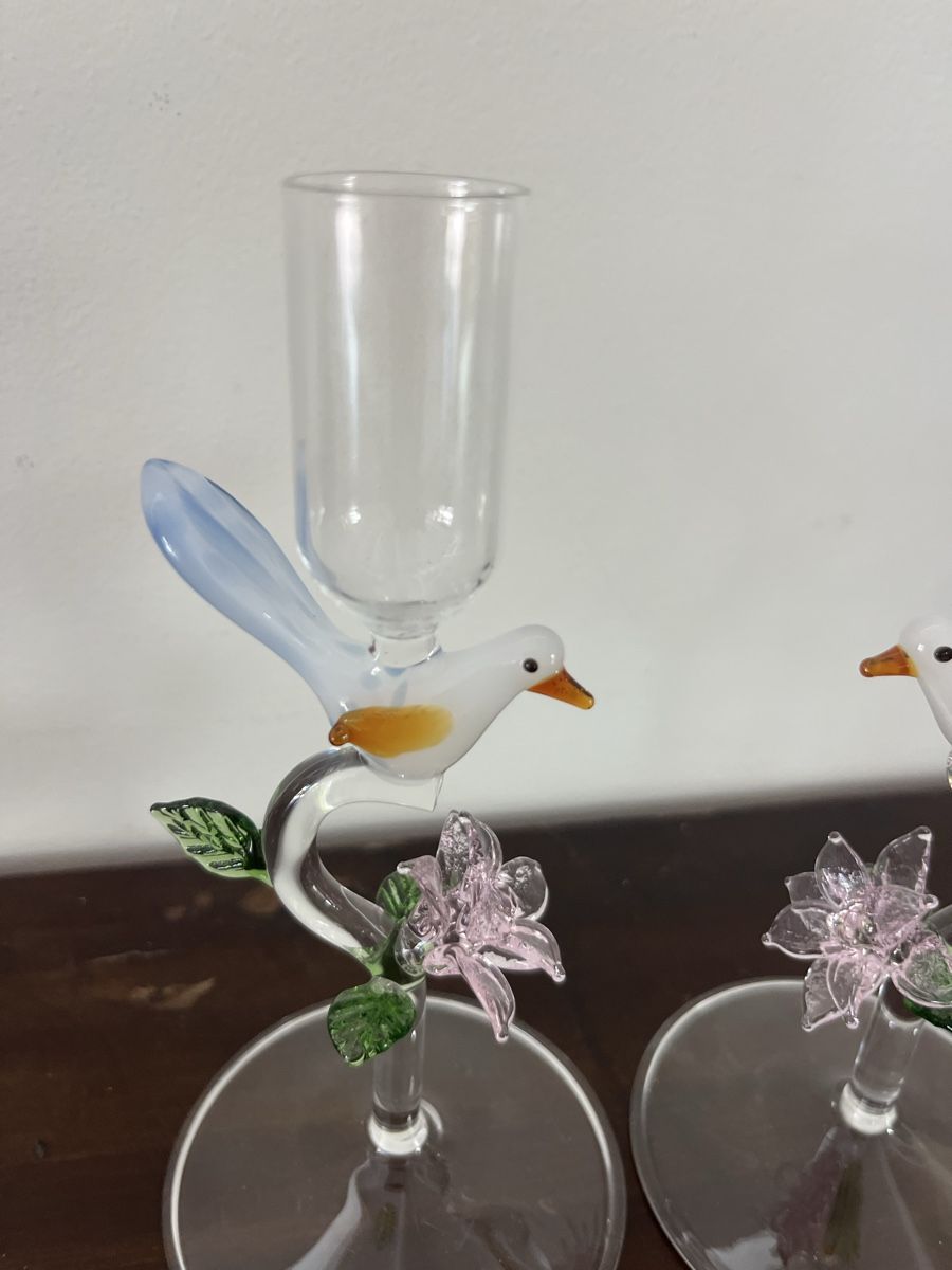 Portacandele: 2xKerzenständer aus Glas – Nuovo e nell'imballaggio originale da Saanen venduto da SoniaMichaela 3