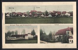 sign. Hans Pernat: Mering, Schloss, Meri