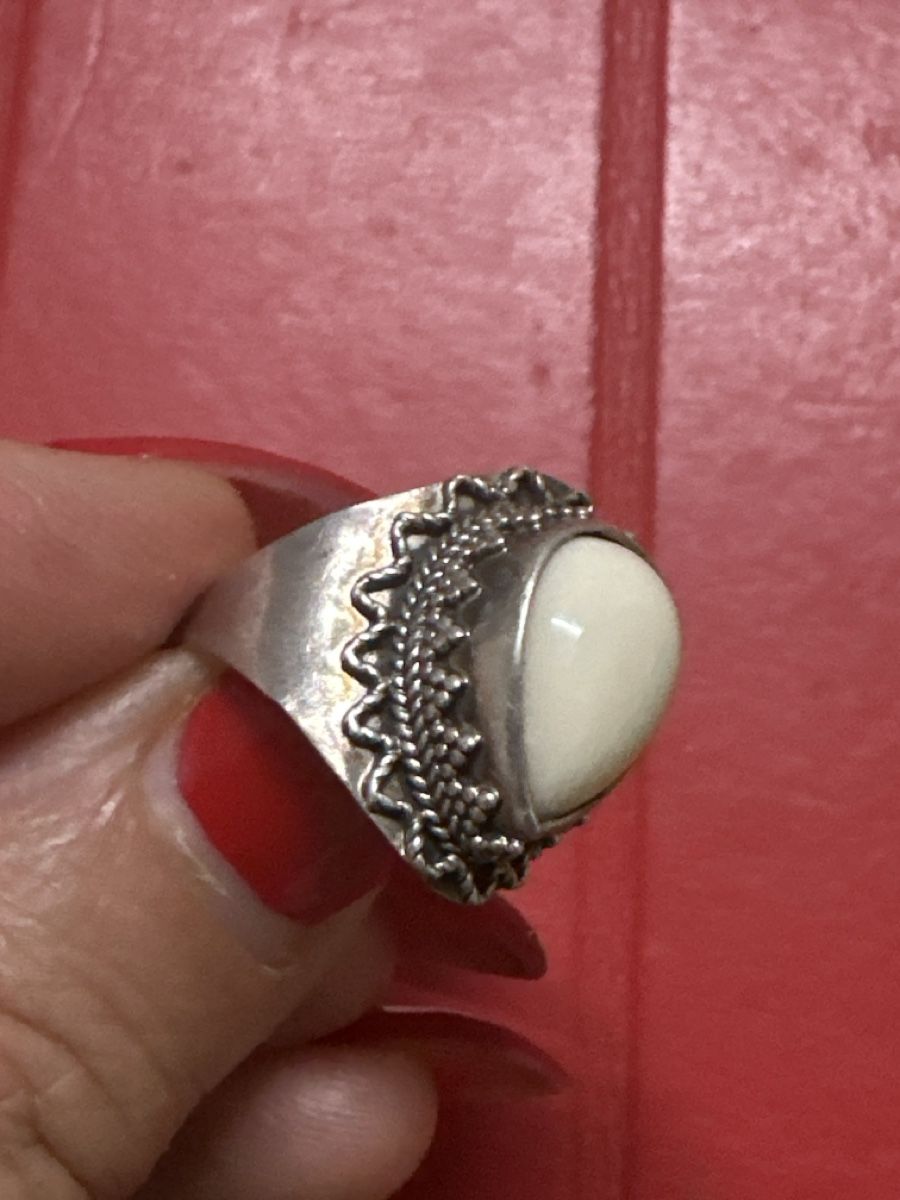 Bagues: Bague en argent, taille 54 – D'occasion à Montreux par Pipo7878