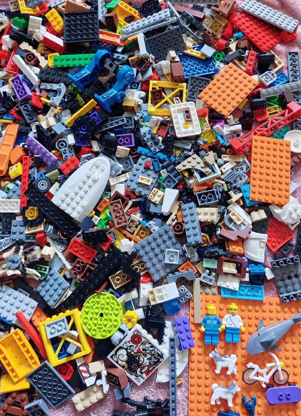 Lego Giocattoli: Lego bunte Mischung ca 1,3 Kilo – Usato da Effretikon venduto da Superkarin7