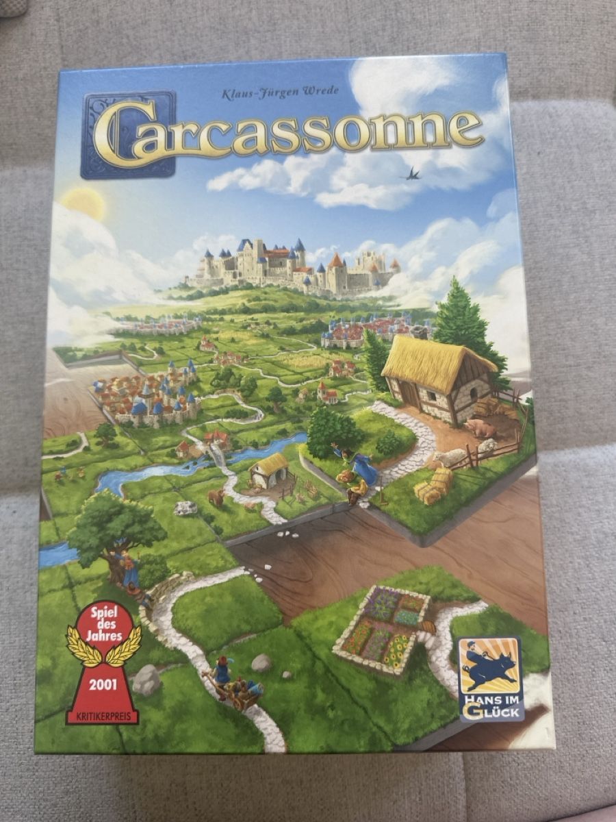 Giochi: Carcassonne board game – Nuovo e nell'imballaggio originale da Basel venduto da VanBuyer2010
