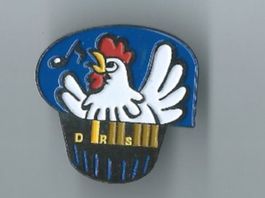 DRS  / Pin - der singende Güggel!