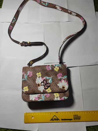 Guess Umhängetasche Damen floral braun Grösse One