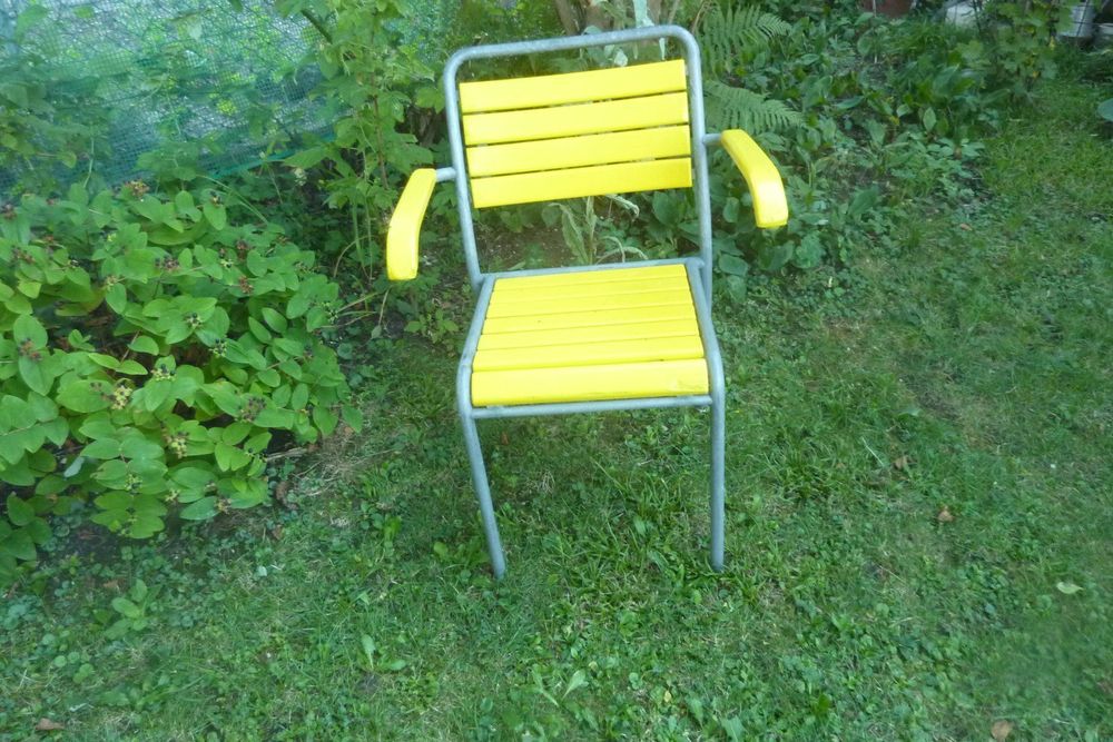 Bigla Gartenstuhl Holz Metall Kult 60er Kaufen auf Ricardo