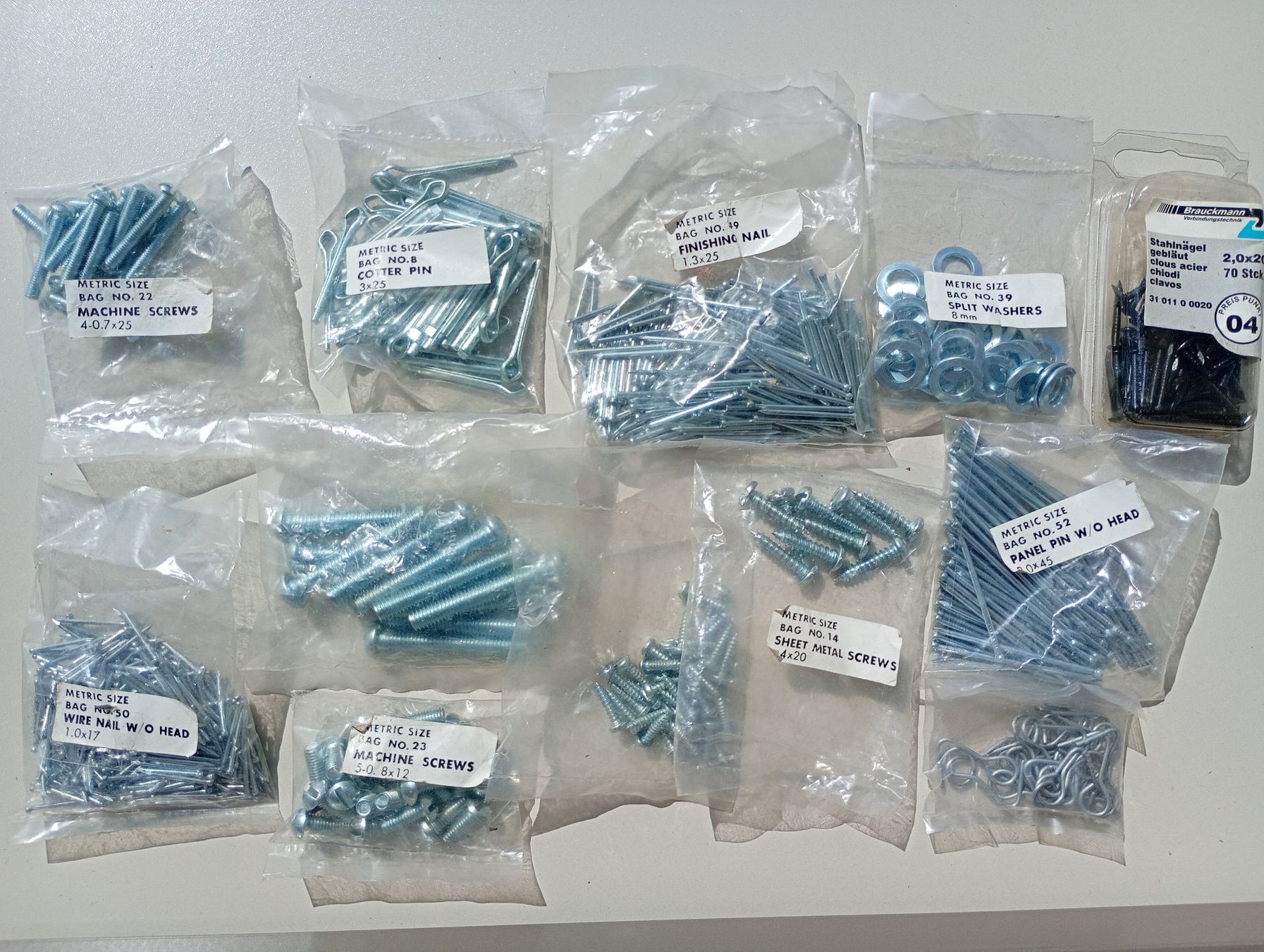 Tutti gli attrezzi: Schrauben + Nagelset – Nuovo (secondo la descrizione) da Möriken AG venduto da Vellas 5