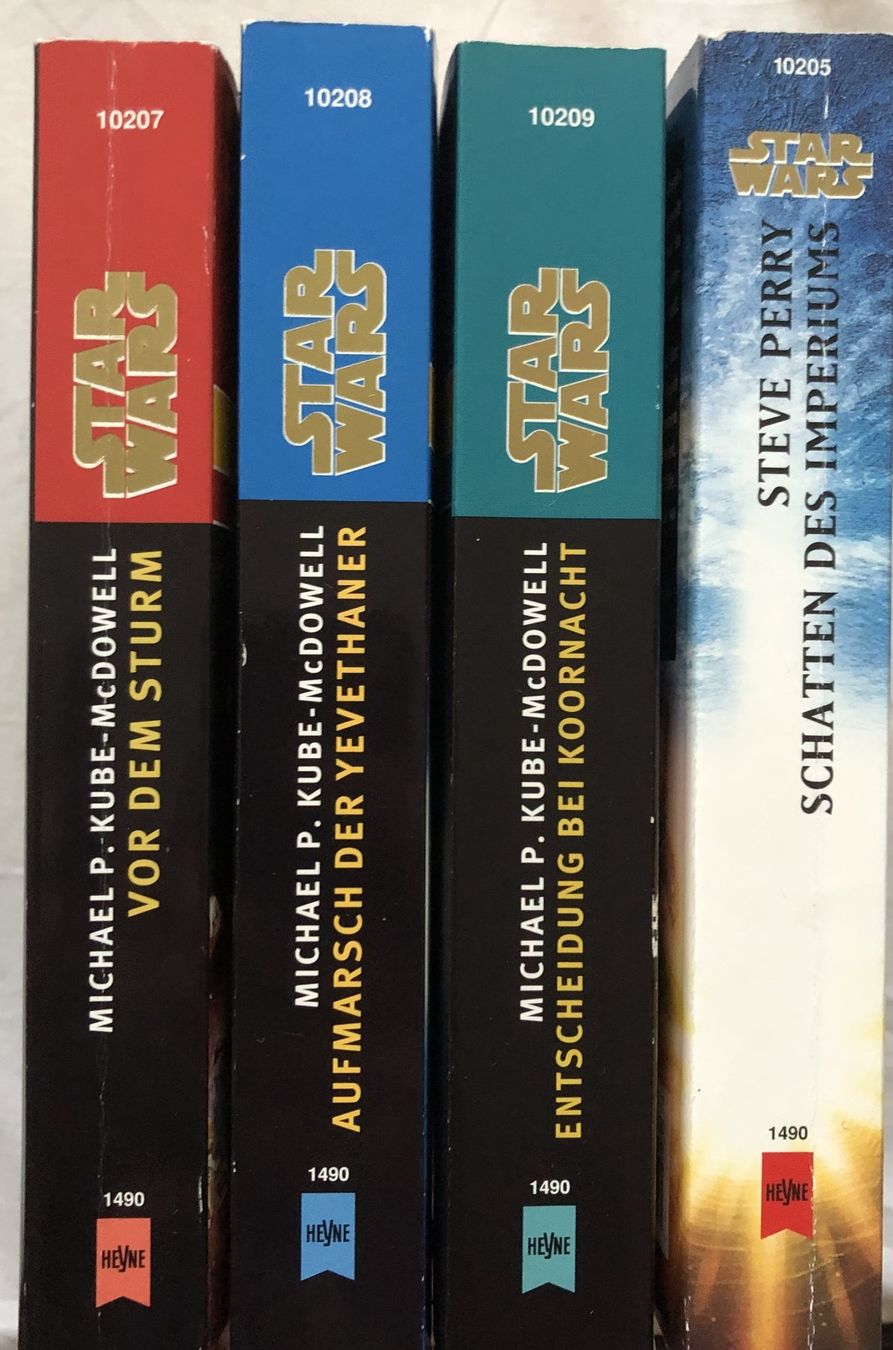 Libri: 4x Bände - Star Wars - Heyne Bücher – Usato da Schaffhausen venduto da durruti 1