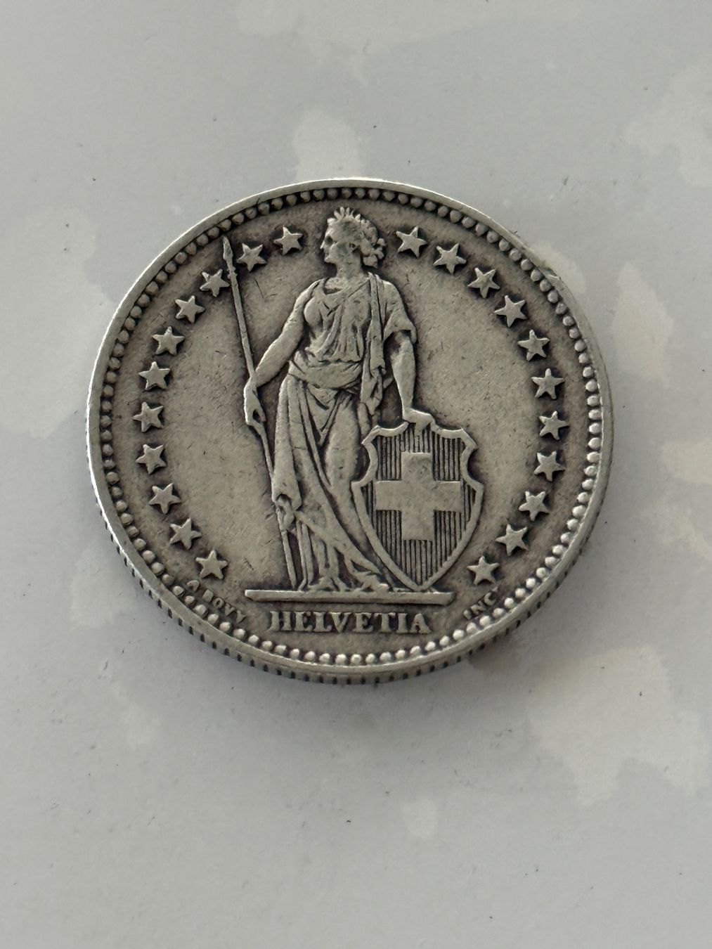Tutti le monete: 2 Franken 1936  Rar – Usato da Wallisellen venduto da SWISS_SILVER1 1