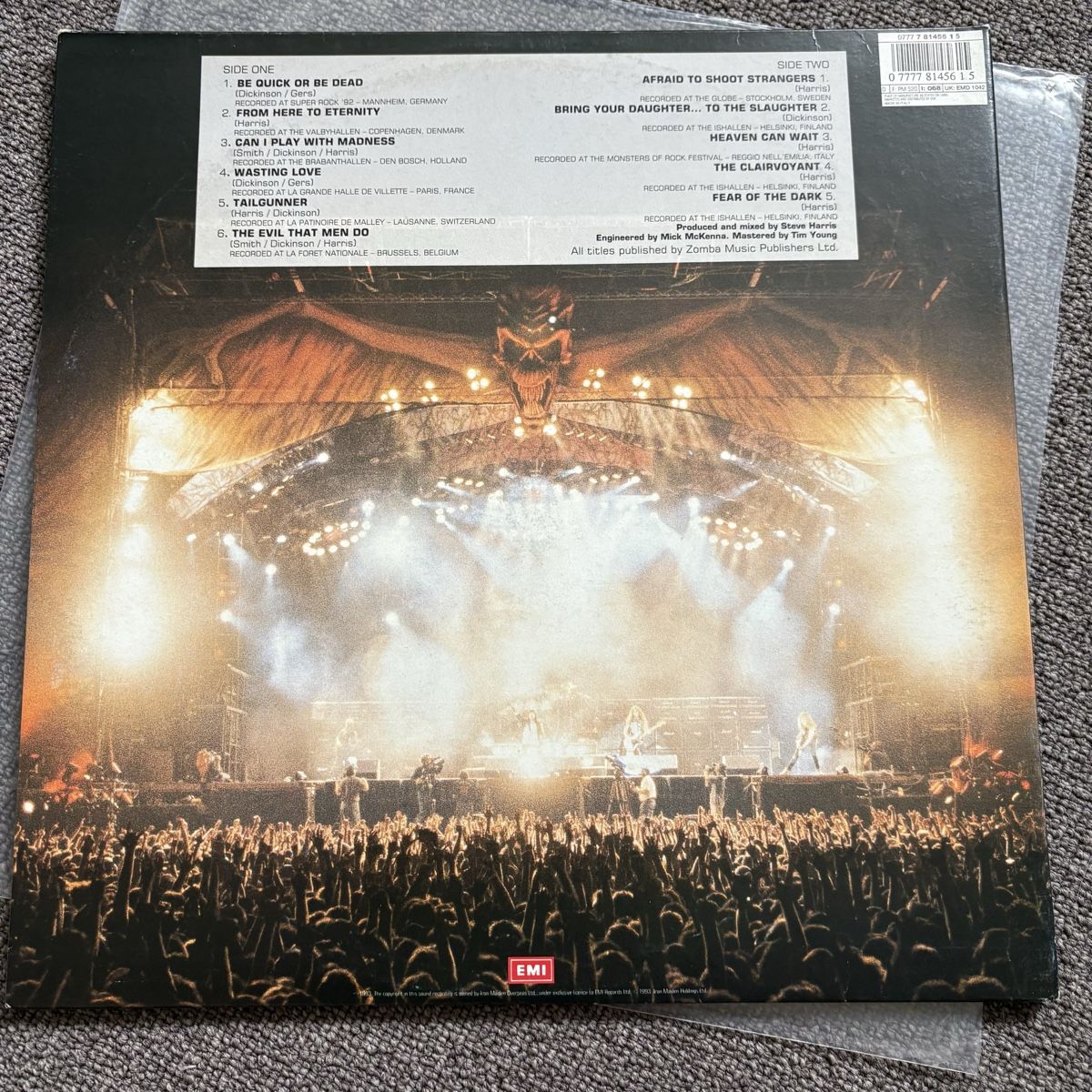 Dischi in vinile: Iron Maiden - A Real Live One - Vinile – Usato da Guntershausen venduto da Simone_75 1