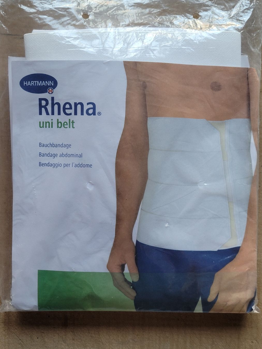 Gürtel: Rhena Bauchbandage, Bauchgurt, Gr. 2 – Neu und originalverpackt aus Zürich von Engiadinabassa
