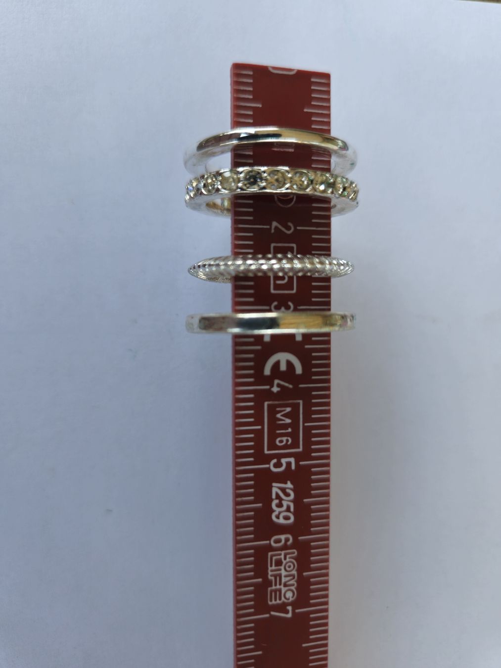 Anelli: Beisteck- Ringe 5er Set. Silberfarben – Usato da Zuzwil SG venduto da Martino1981 4
